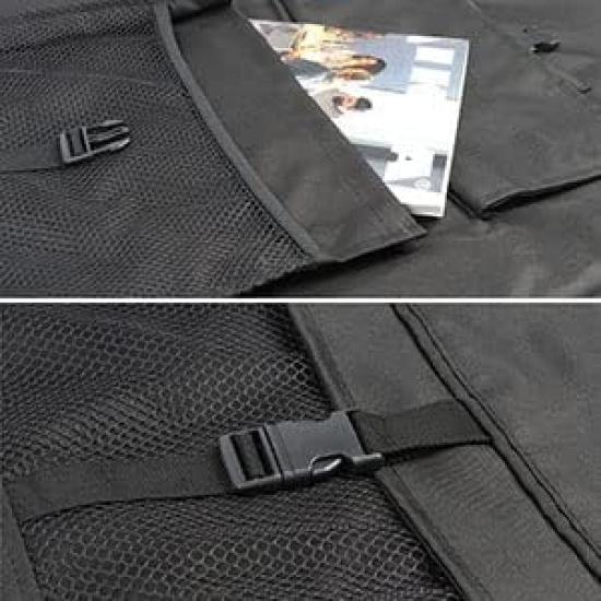 Car Seat Covers for Trucks Waterproof Driver Seats 1pcs Coveralls Truck Bucket Black Protection Seats Covers Fits Pickup/SUV/RV/Van