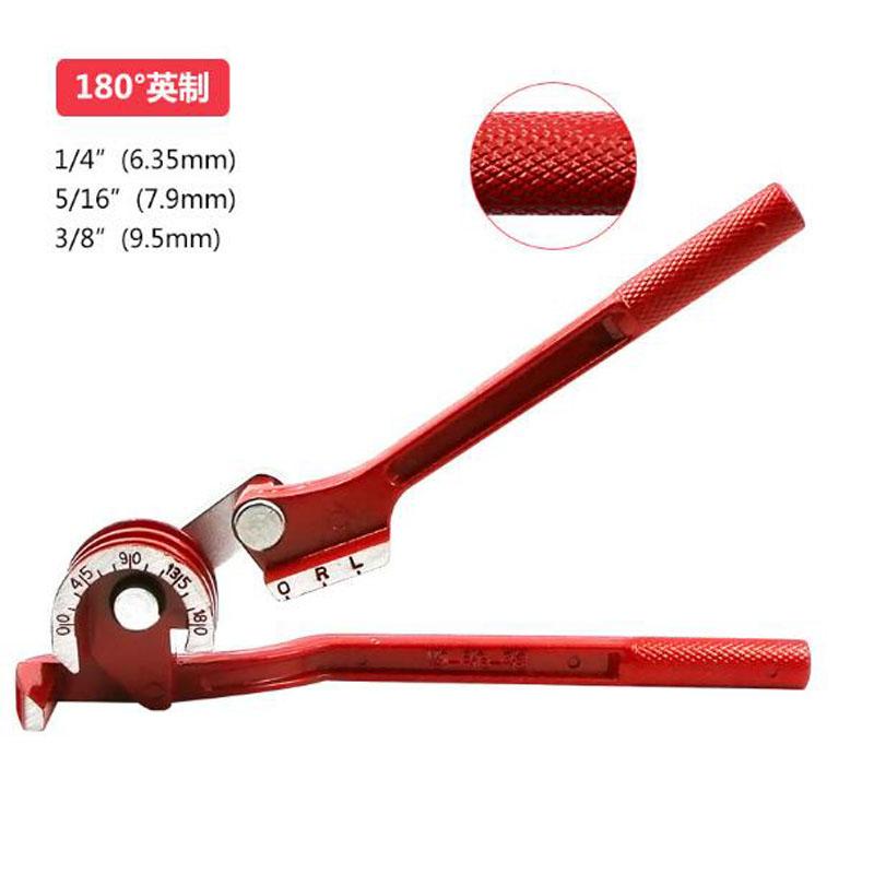 3 In 1 Manual Bending Tool 6mm 8mm 10mm Brake Pipe Rolling Brass Copper Tube Pipe Fuel Brake Pipe Bender Hand Tool