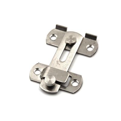 Oțel inoxidabil Poarta de siguranță pentru ușă Șurub zăvor Încuietoare glisantă 20X50X70Mm