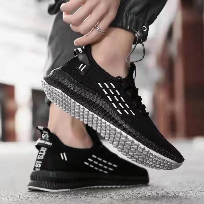 Lässige Sportschuhe Herrenschuhe Stall Mesh atmungsaktive Laufschuhe Modetrend Meshschuhe