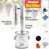 12/20/35L Stainless Efficient DIY Alcohol Ethanol Distiller Home Brew Still Moonshine Wine Making Tools Boiler