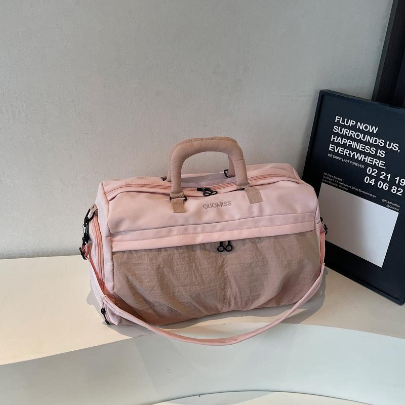 Large Capacity Handbag, Men's Dry Wet Separation Sports and Fitness Bag, High-end Sense, Short Distance Travel Bag, Women's Travel Luggage Bag