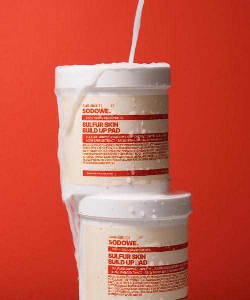 Ssodduwi Oil Pulling Sulfur Face Glow Pads (60 sheets)