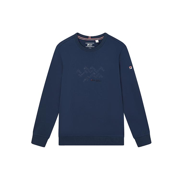 

New FILA Sweatshirt Men s Dark Indigo F11M331205FDB M