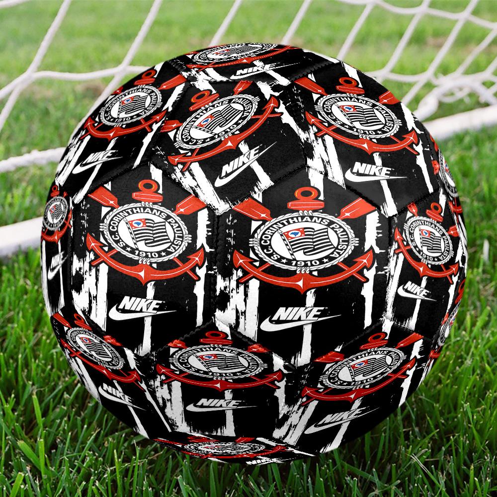 Sport Club Football Crest Printed Size 5 Soccer Balls, High-Quality, Anti-Slip, Protective Football, A Unique Gift , Birthdays, Christmas Gifts