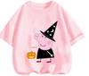 Summer Casual Crew Neck T Shirt Cute Cartoon Street Fashion Tops For Kids Peppa Pig Boys Girls 3 14 Years