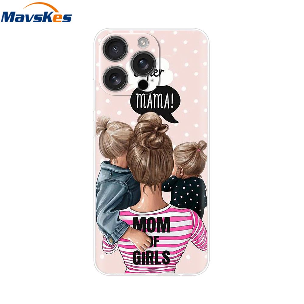 For iPhone 16 Pro Max Case Shockproof Silicone Bumper For Apple iPhone 16 Pro Max Plus Cover Soft TPU Phone Protector Shell Para