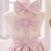 New Children's Formal Dress: Halter Puffy Skirt with Bow, Backless Princess Design for Festivals & Performances