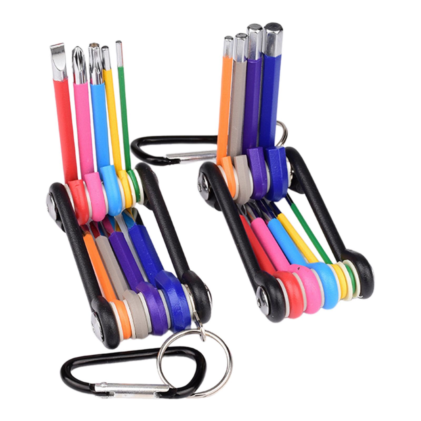 

Набор складных шестигранных ключей, набор метрических складных шестигранных ключей, набор метрических шестигранных ключей для велосипедов, мотоциклов, транспортных средств Fu