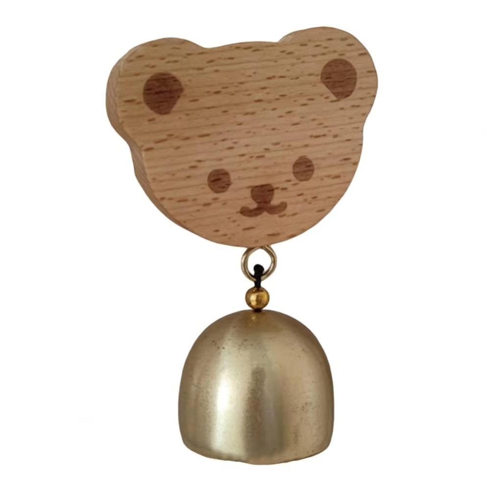 Wooden Door Bell Hanging Decorative Delightful Sound Shopkeepers Bell Door Opening Japanese Style Wind Chime for Business Garden
