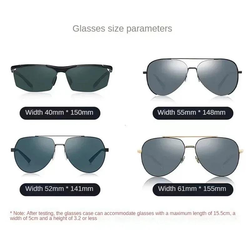 Auto-Brillenbox, tragbarer Sonnenbrillenhalter im Auto, Brillenhalter für Autofahrer, Brillenetui, Sonnenblende, Auto-Linsenhalter