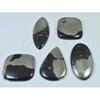 350Cts. Natural Apache Gold Pyrite Mix Cabochon Loose Gemstone 05 Pcs Lot C-1282