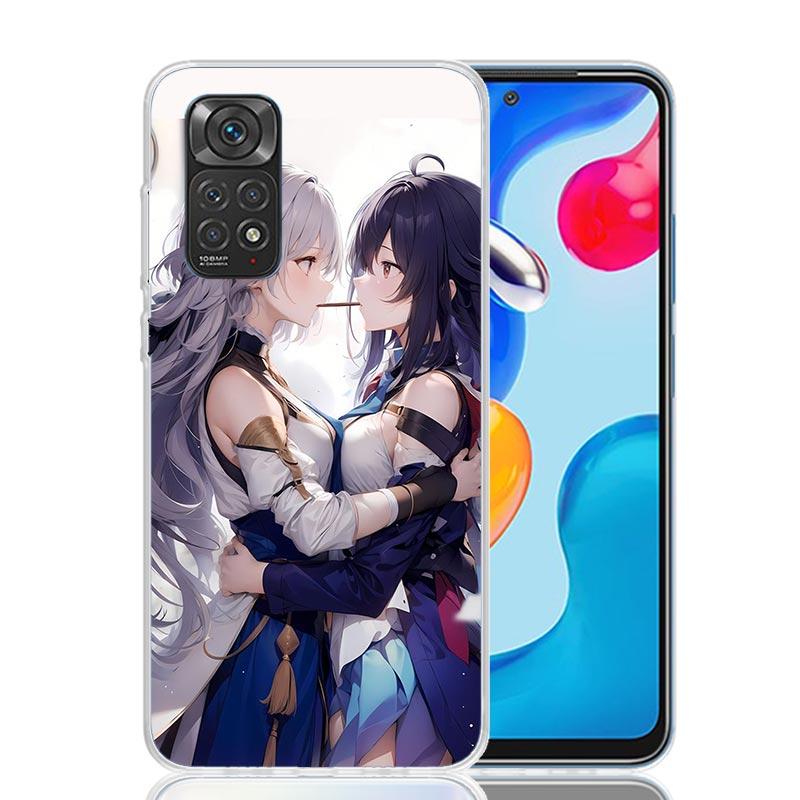 

Чехол для телефона Honkai Star Rail Seele для Xiaomi Redmi Note 15 14 13 12S 12 Pro Plus 11S 11E 11 11T 10S 10 Арт Мягкий Чехол с Рисунком Re Redmi Note 14S
