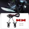 1Pair Motorcycle LED Welcome Light Angel Wings Style Projection Lights For Motorcycle Modified Decorative Lamps Wing Lights