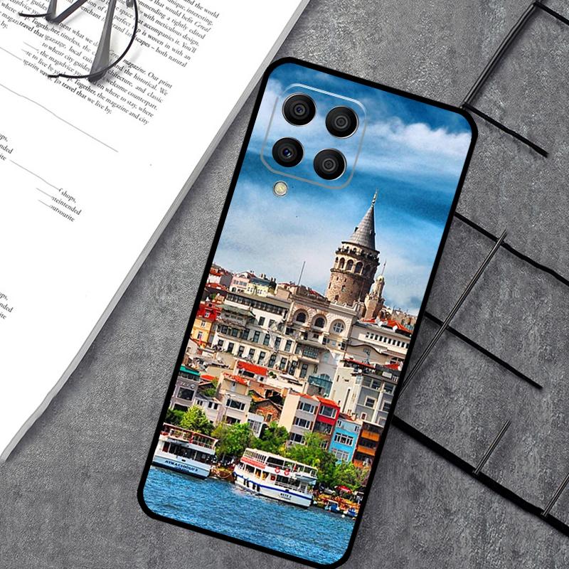 Turkey Istanbul Scenery Building Case For Samsung Galaxy M55 M31 M13 M11 M12 M14 M15 M06 M16 M36 M56 M53 M32 M52 M35 M34 M54