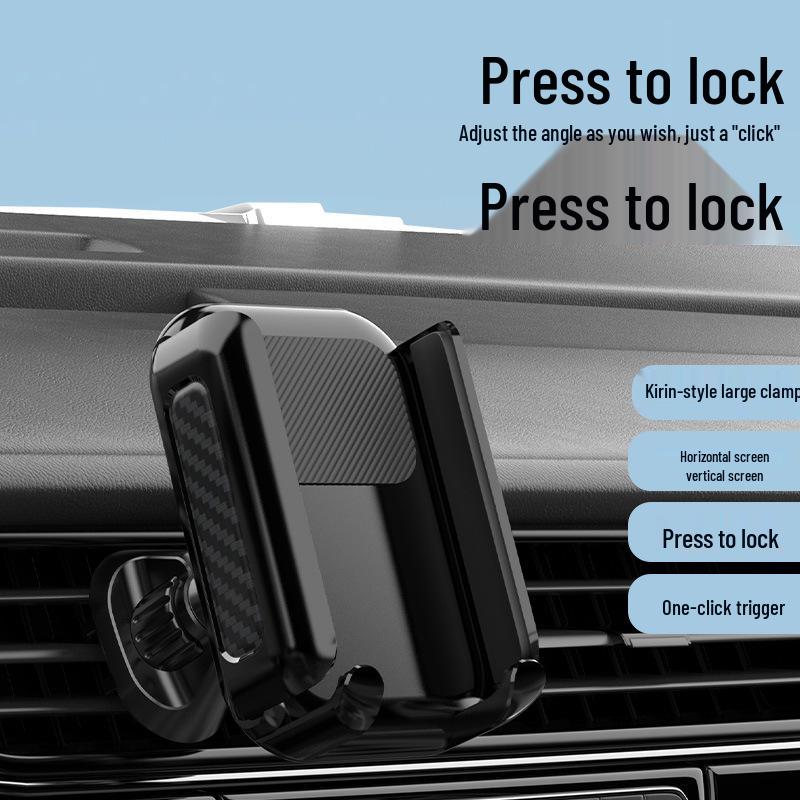 

Anti-Shake Car Phone Holder with One-Key Lock for Apple Phones - Fits BYD Vehicles