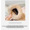 Winter New Style Girls' Lamb Fashion Children's Hairy Shoes Boys' Plush Boots Warm Short Boots Children's Shoes