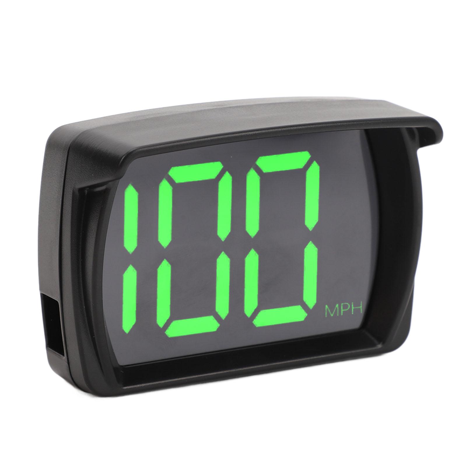 

Автомобильный HUD спидометр USB Plug and Play GPS миль/ч Цифровой дисплей скорости для автомобиля грузовика внедорожника автобуса