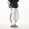 Amerikanische Cropped Hosen Herren Frühling und Sommer Weites Bein Locker Mittellange Hosen Freizeit Sport 7/8 Hosen Jungen Über dem Knie Shorts