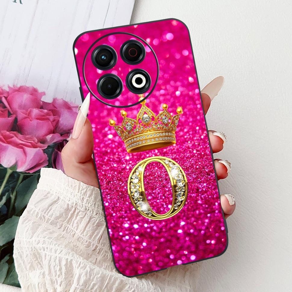 For Tecno Spark 30 Pro Case KL7 Luxury Letters Cover Silicone Soft Phone Cases For Tecno Spark 30 Spark30 Pro Shell Cover