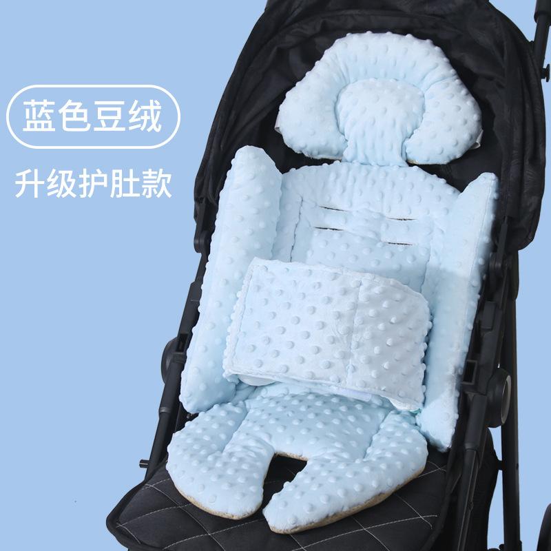 

Universal Stroller Pad Baby Carriage Cushion Fits Most Models Soft Cotton Pram Mat for Infant