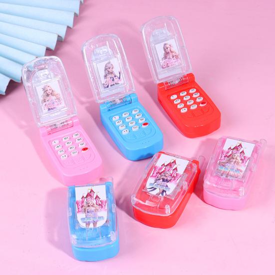Kids Mobile Boys Phone Toy with Simulated Girls Princess Flip Phone