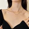 Luxury Beaded Choker Necklace Exquisite Collarbone Chain Brilliant Neck Pendant  Birthday Gift