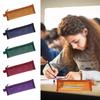 Square Shape Pen Bag Transparent Stationery Pouch Portable Pen Box  Student Examination Pouch