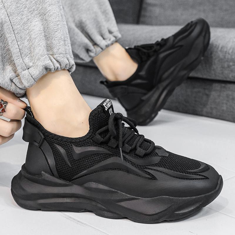 Fashion PARZIVAL Men Casual Shoes Spring Breathable Clunky Sneaker Sport Shoes Mens Sneakers Vulcanized Shoes Trainers Tenis Masculino