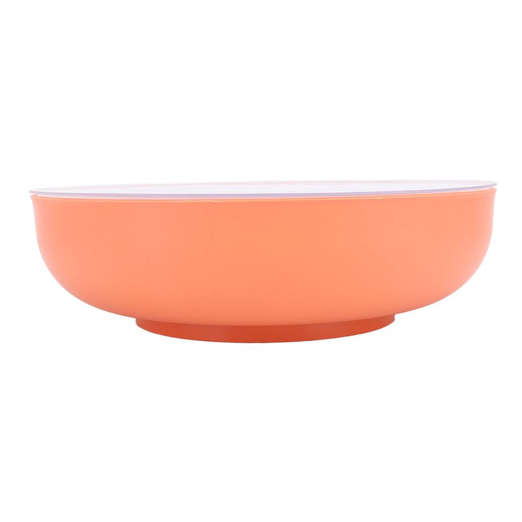 Veggie Tray with Lid Large Capacity Plastic Drainage Divided Snack Tray for Fruit Kitchen Type 1