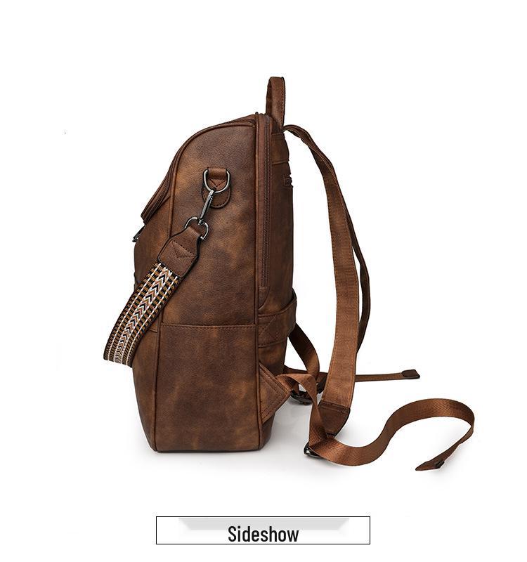 Chic British Style Retro Backpack: Spring 2025 Trend for College Students