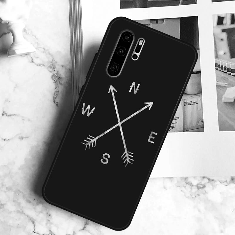 Compass For Huawei Nova 5T 9 10 SE 7i 8i 11i 12i Y60 Y61 Y70 Y72 Y73 Y90 Y91 P20 P40 P30 Lite Case