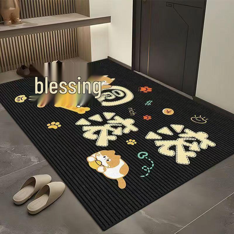 Stain-Resistant Entrance Floor Mat - Durable, Dust-Repellent, Large Hallway Carpet for Home Use