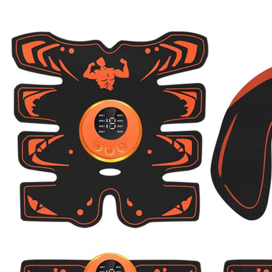 Stimolatore Addominale Tonificatore Muscolare Elettrostimolatore Muscolare Attrezzatura per Allenamento Fitness Forza per Uomini Donne
