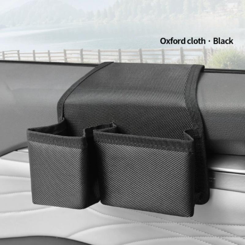 Multifunctional Car Door Side Armrest Pad Storage Bag Window Armrest Organizer Universal Storage Accessory Fit Most SUV