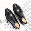 Large size British leather shoes men's shoes new Korean version business leather shoes men's fashion trend casual leather shoes