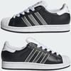 Adidas Superstar II Core Size JQ3209, Black/Matte Silver/Cloud White, 24.0cm