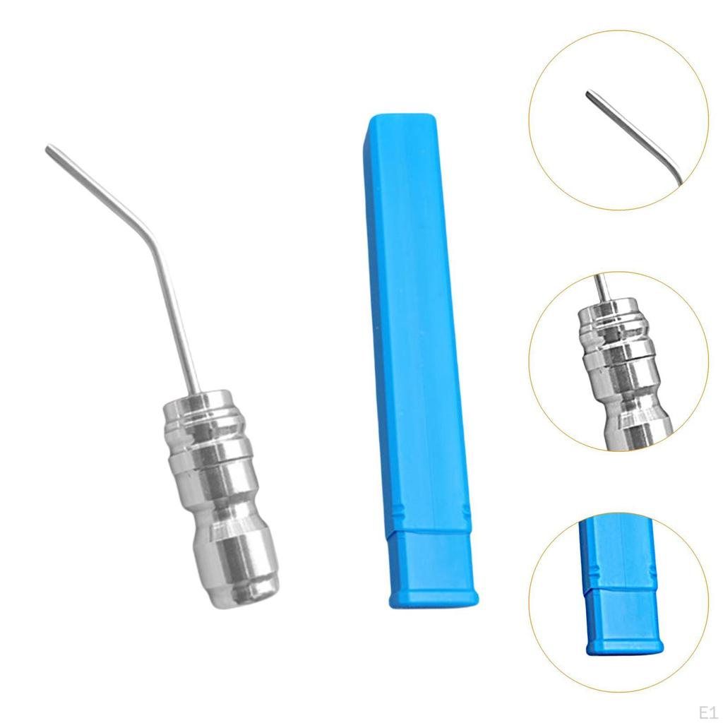 High Pressure Cleaning Needle, Machine Flush Kit ,Stainless Steel, Washer Spray Needle for