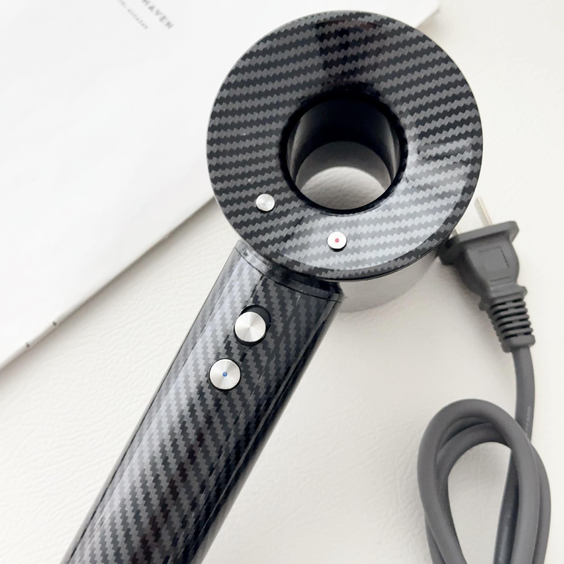 

Carbon Fiber Hair Dryer: Scratch-Resistant, Anti-Fingerprint, Negative Ion Technology for Damage-Free Drying 1.8m Bare Machine