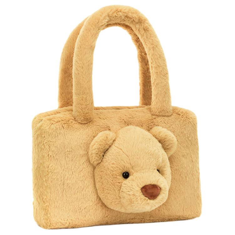 

JELLYCAT Smudge Bear Plush Polyester (Polyester) Tote Bag Regular Honey Yellow Women s