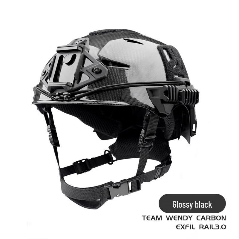 Junshi Tactical Helmet with Carbon Fiber Liner