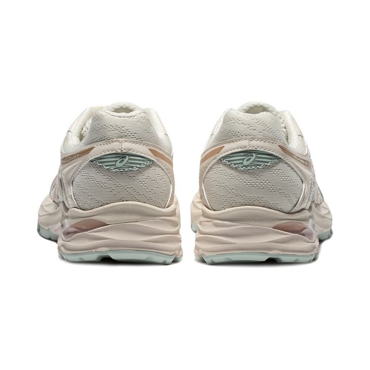 Asics Gel-Flux 4 Retro Versatile Fabric Synthetic Leather Low-Top Running Shoes Women sneaker White Platinum 1012A523-105