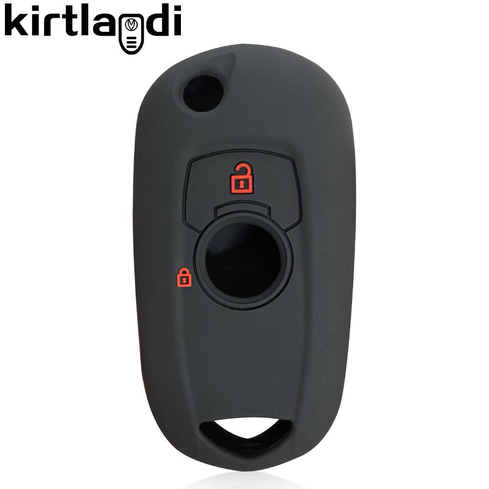 

Силиконовый чехол для ключа, чехол-скин для пульта, чехол для ключа автомобиля для Opel Vauxhall Astra K Corsa E 2015-2019, чехол для ключа с 2 кнопками, брелок-аксессуар