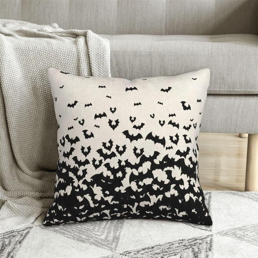 Halloween Pillow Cover Specter  Print Pillow Living Room Sofa Cushion Bedside Pillow Cover