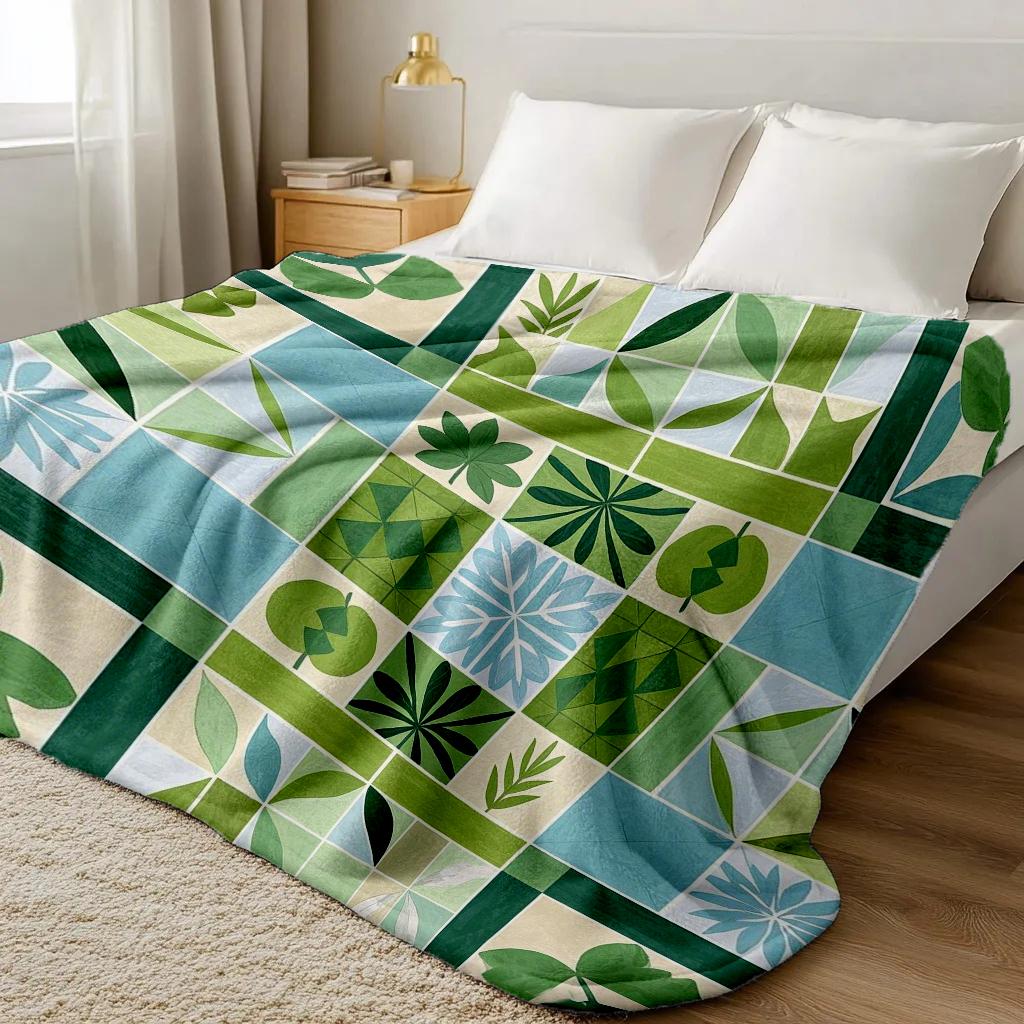 Bohemian Style Throw Blanket Southwestern Geometric Tapestry Vintage Woven Throw Blankets Upgraded Material Super Soft