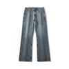 Straight-flare Jeans for Men's Autumn and Winter Washing High-flare Trousers