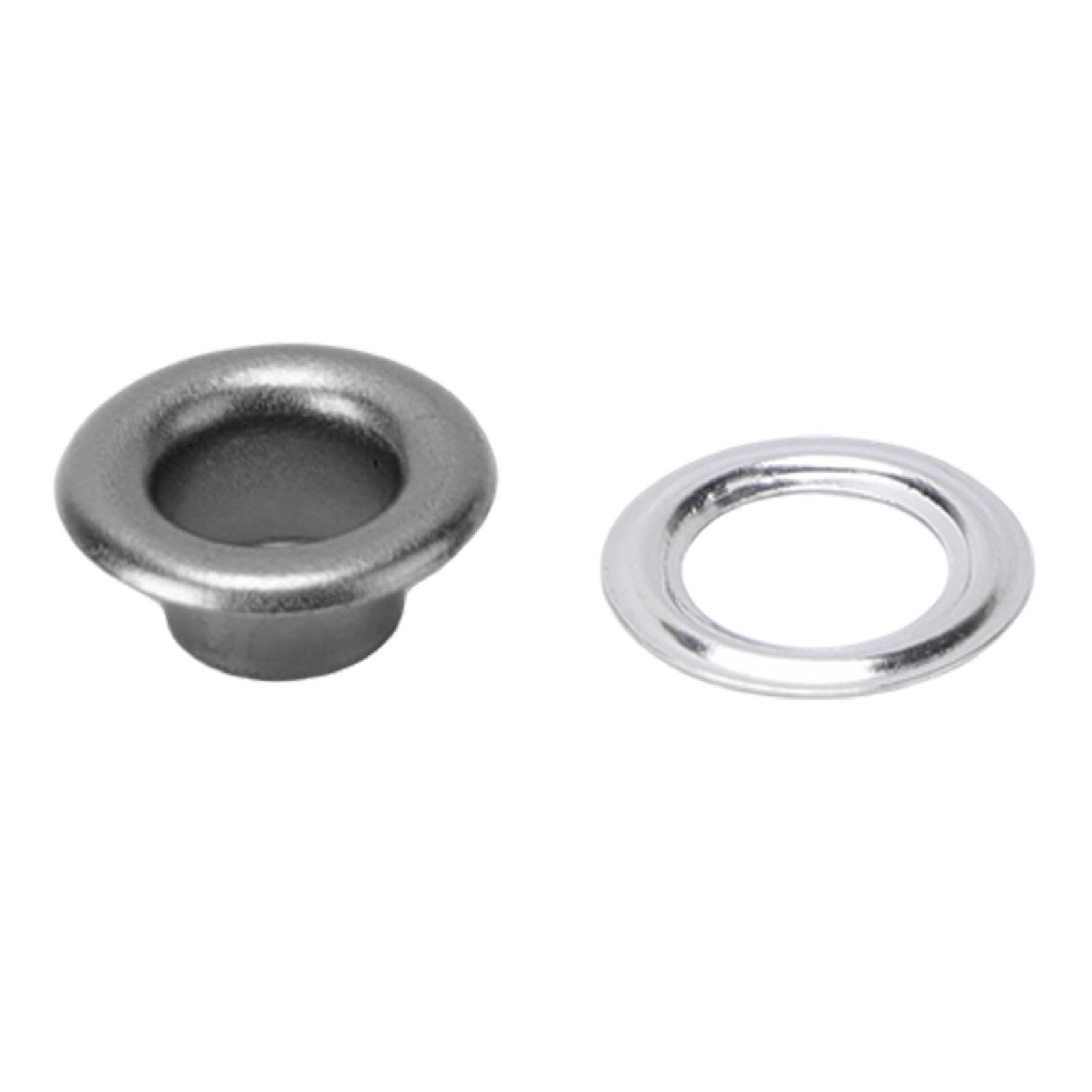 300 Sets 6mm s 201 Roestvrij Staal Oogjes s met Ringetjes voor Kleding Schoenen Tassen Riemen Portemonnees