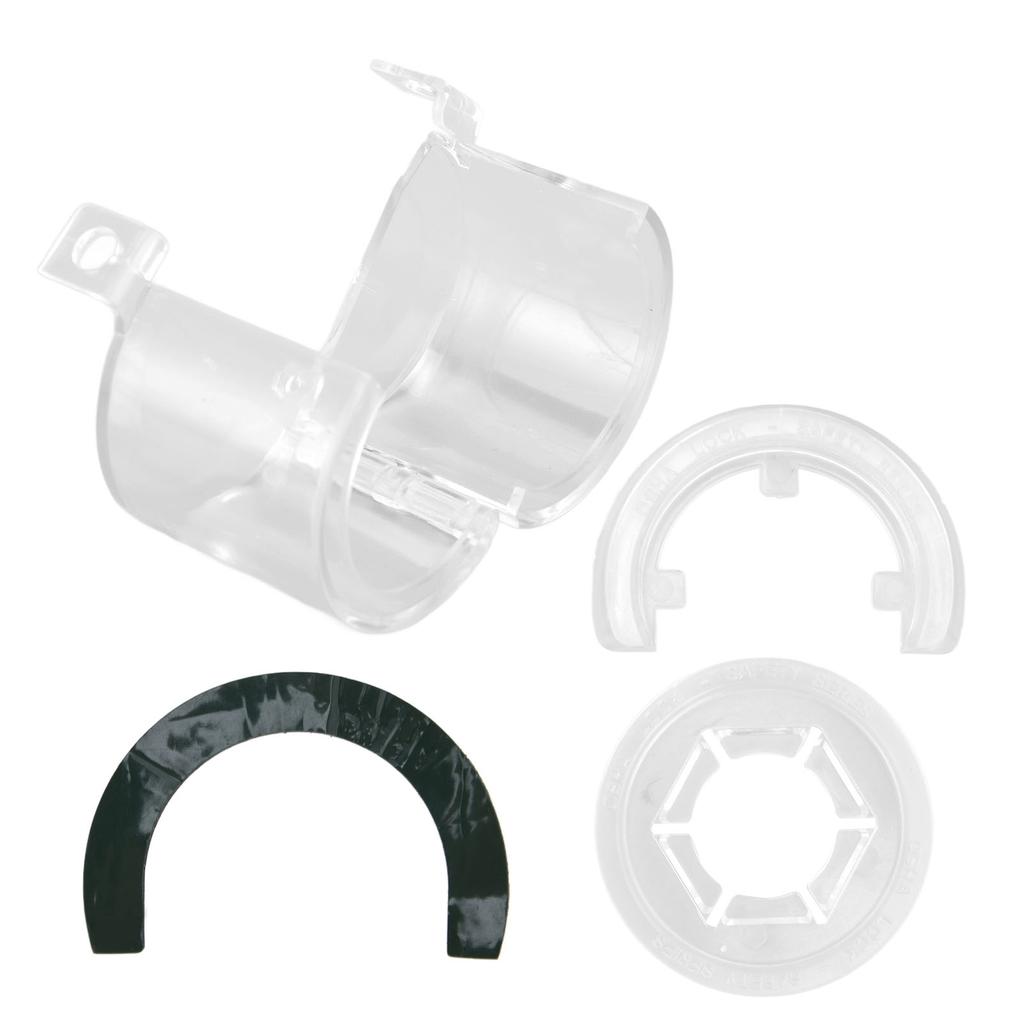 Push Button Switch Guard Case Transparent Emergency Stop Switch Protective Cover 22mm 0.87in for Industry