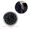 Universal Round Car Clock Stick On LED Dashboard Watch Decoration for SUV and Vehicle Interior Accessories