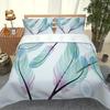 Bedding Set For Kids Boys Girls, Comforter Cover Animal Feathers Quilt Cover With 2 Pillowcase, Duvet Cover Double Size Set